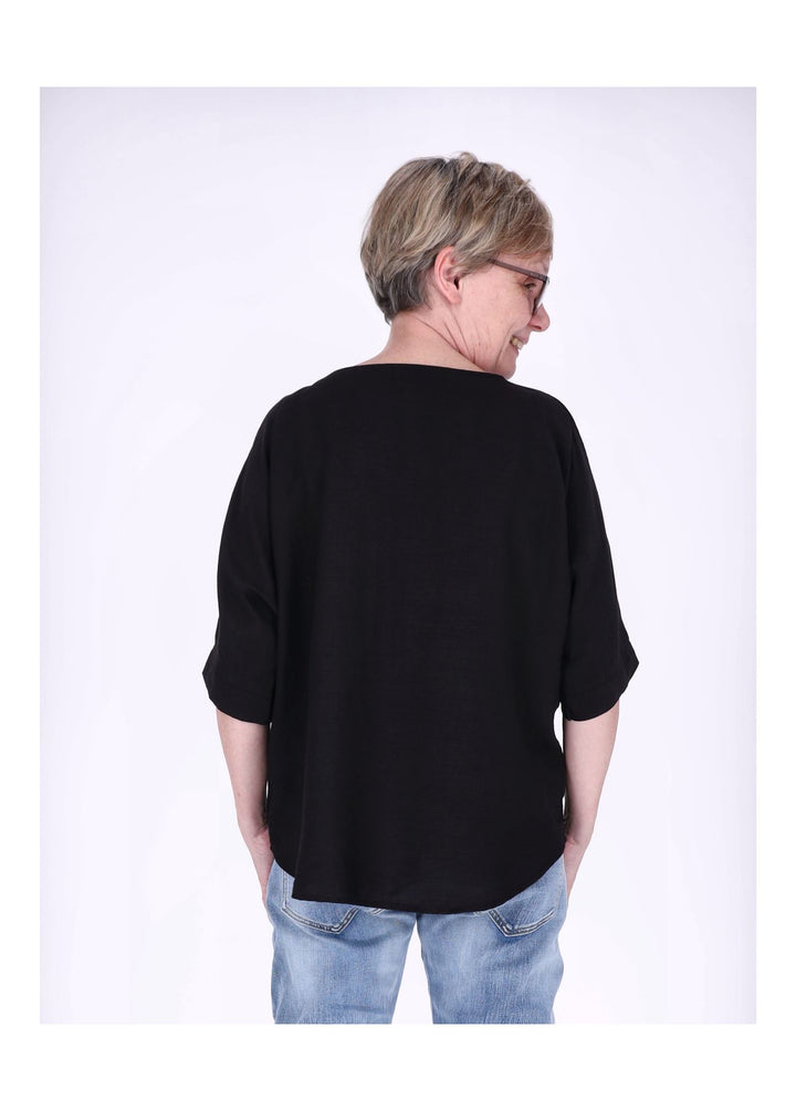 Splash of Color Raglan Oversized T-Shirt