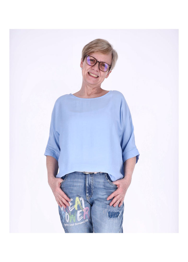 Splash of Color Raglan Oversized T-Shirt
