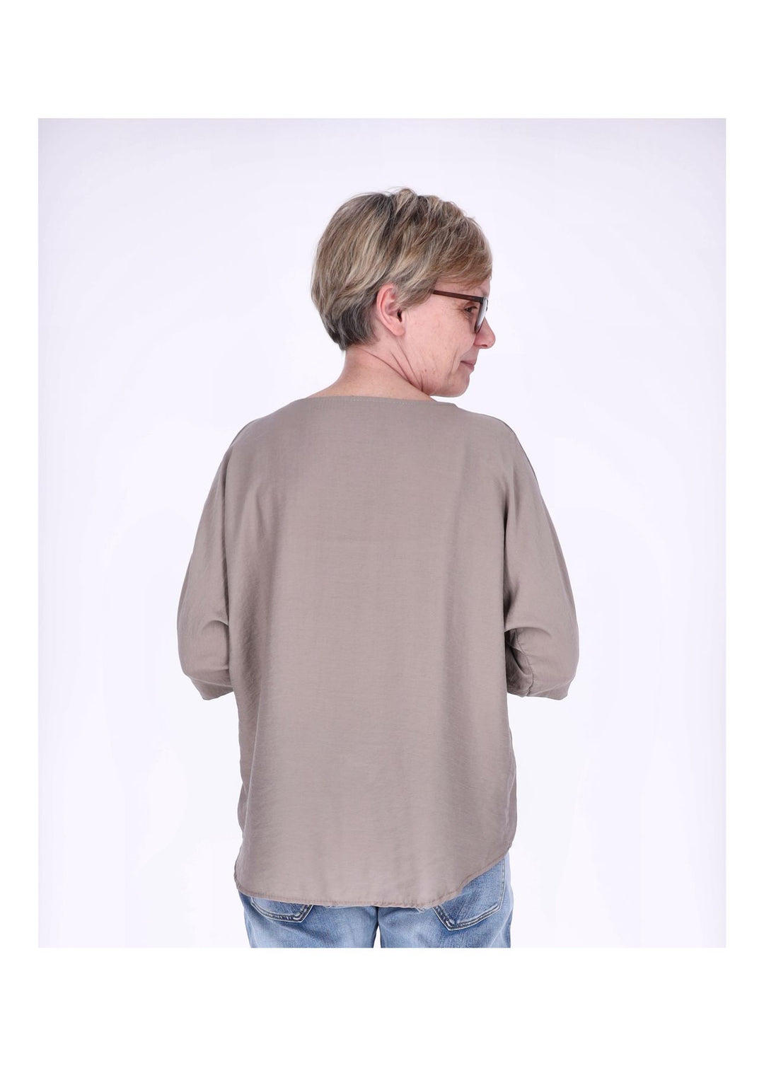Splash of Color Raglan Oversized T-Shirt