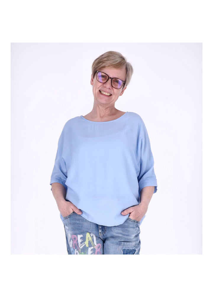 Splash of Color Raglan Oversized T-Shirt