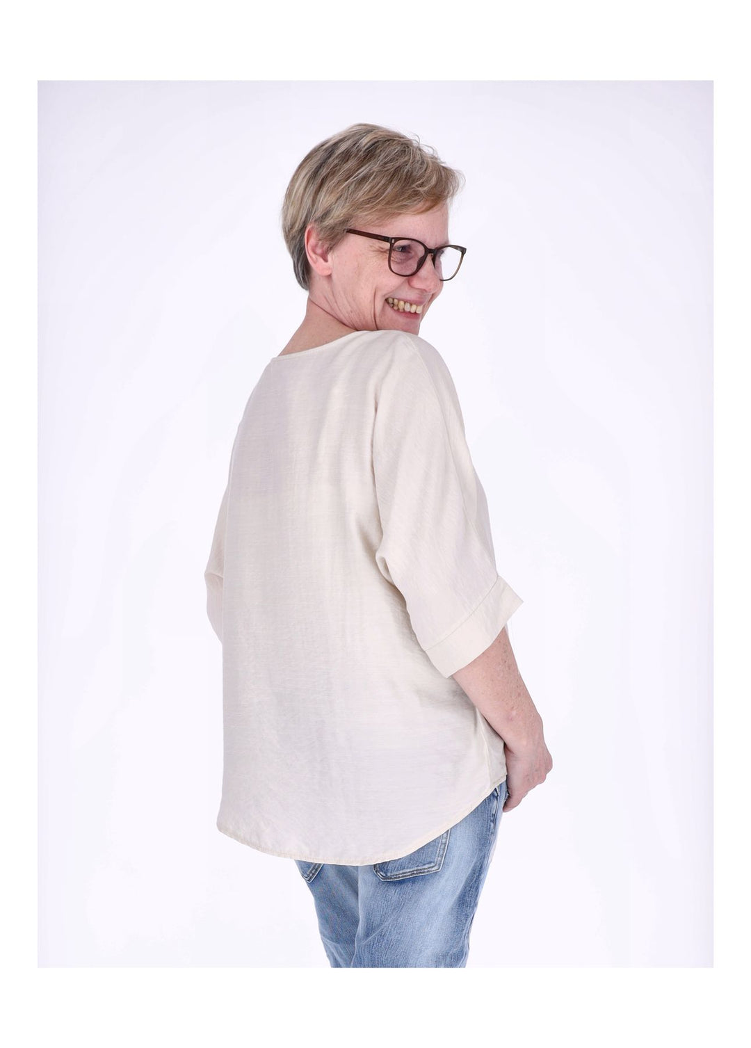 Splash of Color Raglan Oversized T-Shirt
