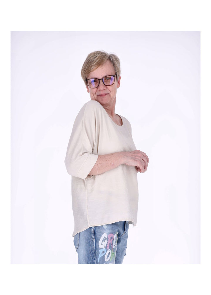 Splash of Color Raglan Oversized T-Shirt