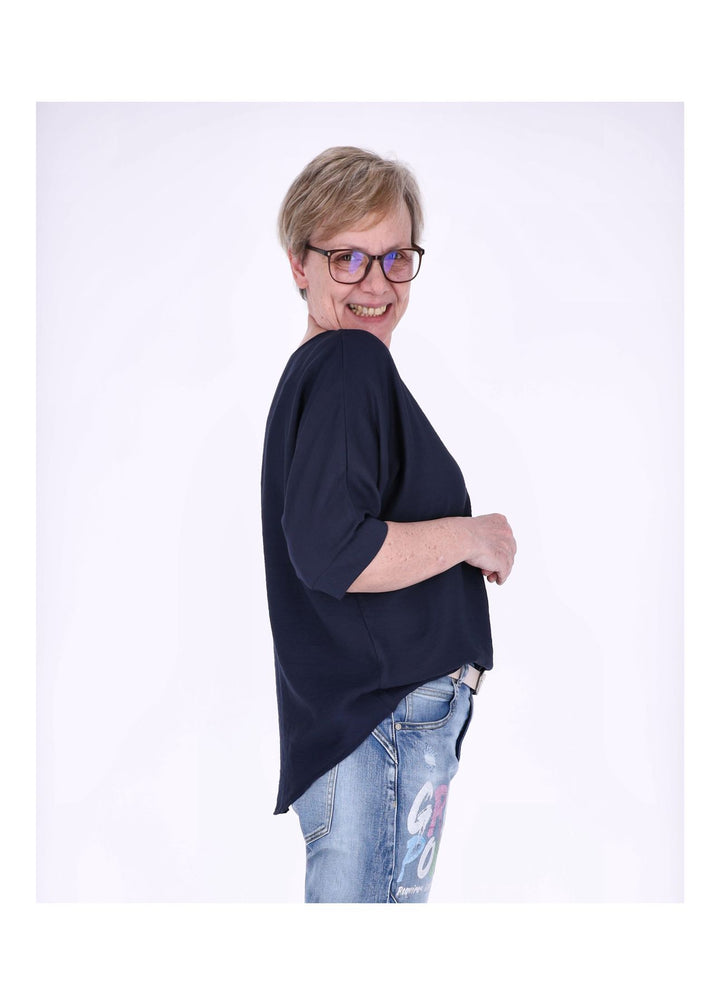 Splash of Color Raglan Oversized T-Shirt