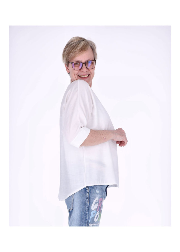 Splash of Color Raglan Oversized T-Shirt