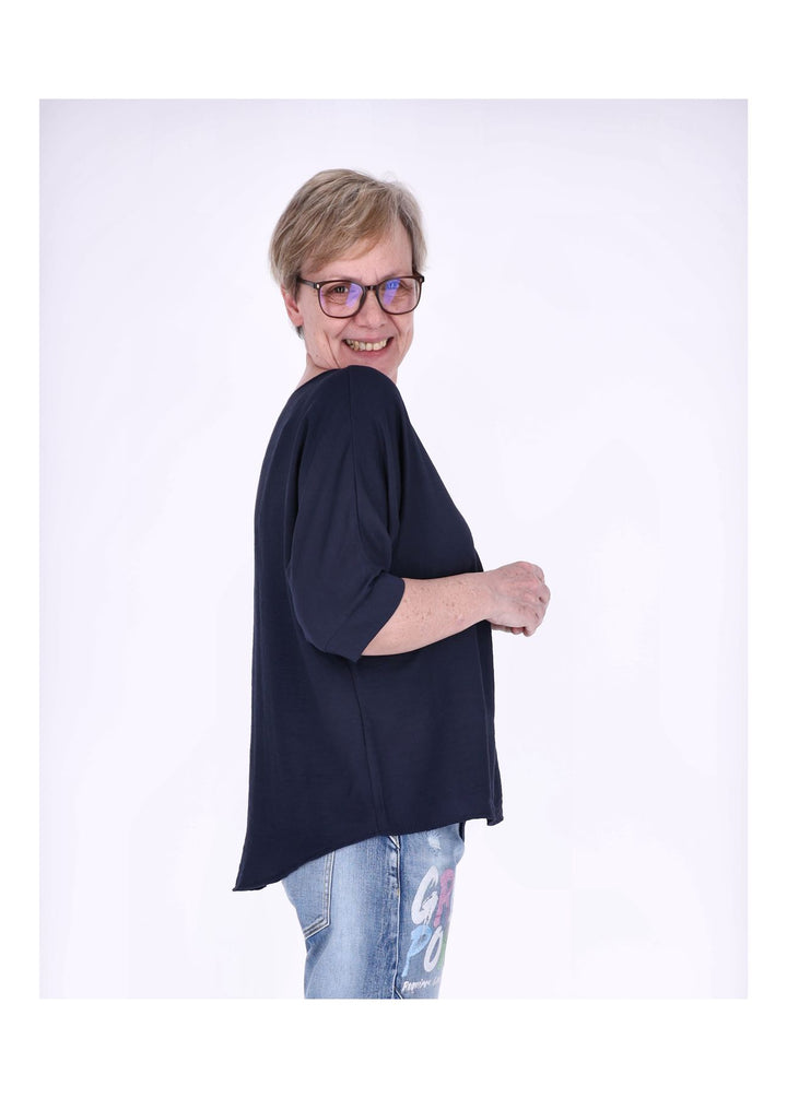 Splash of Color Raglan Oversized T-Shirt