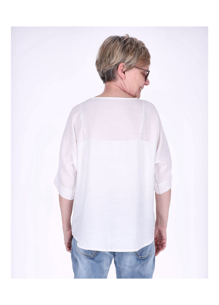 Splash of Color Raglan Oversized T-Shirt