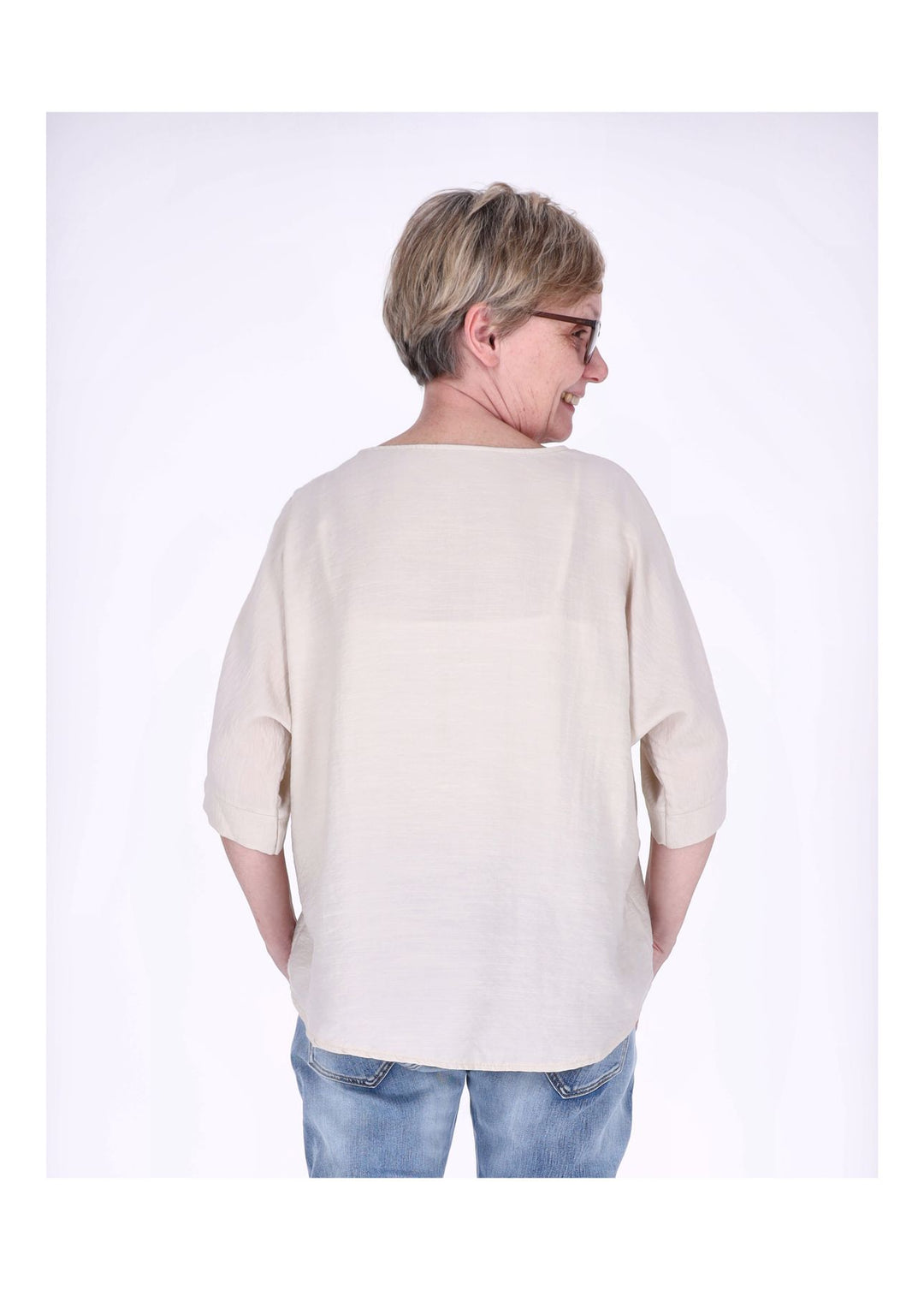 Splash of Color Raglan Oversized T-Shirt