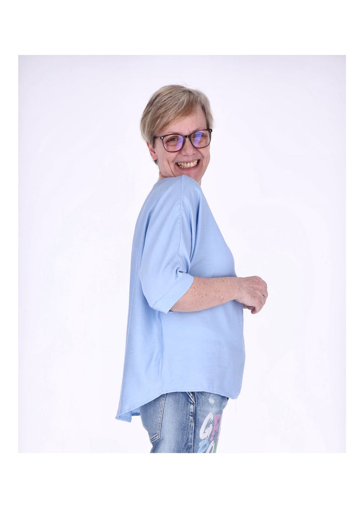 Splash of Color Raglan Oversized T-Shirt
