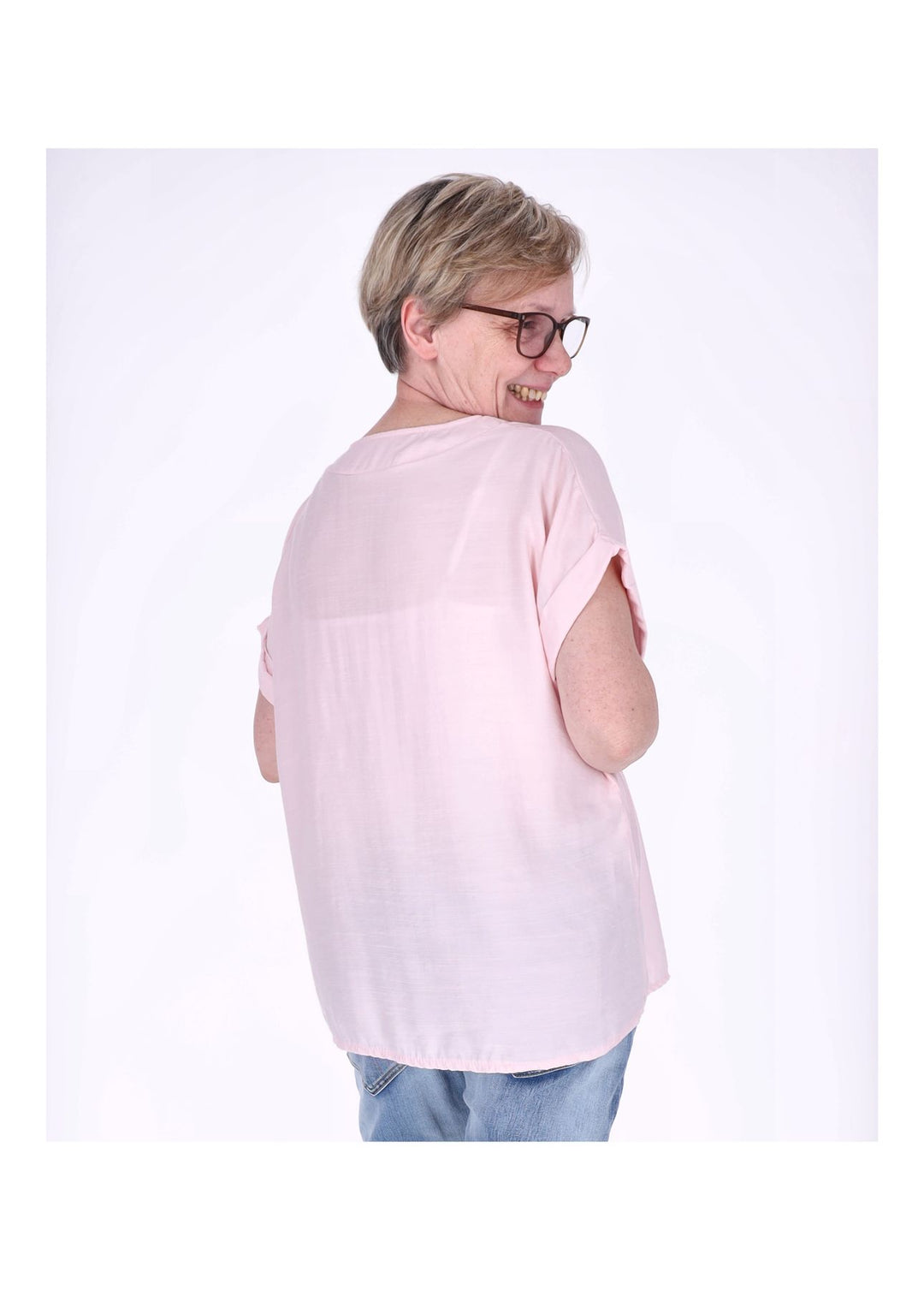 Splash of Color Damen T-Shirt V-Ausschnitt