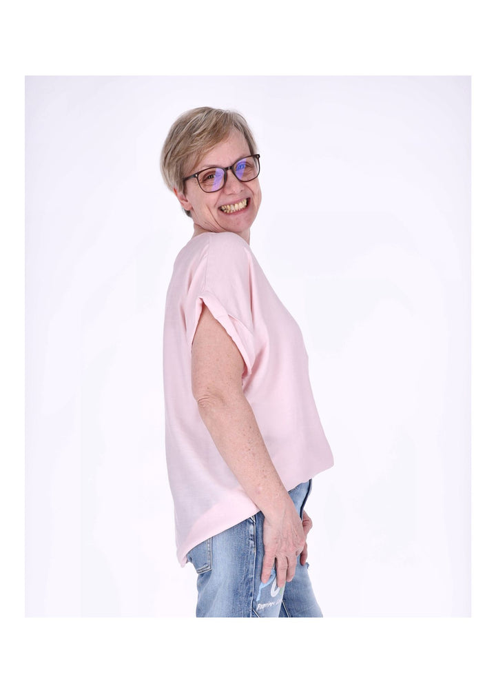 Splash of Color Damen T-Shirt V-Ausschnitt