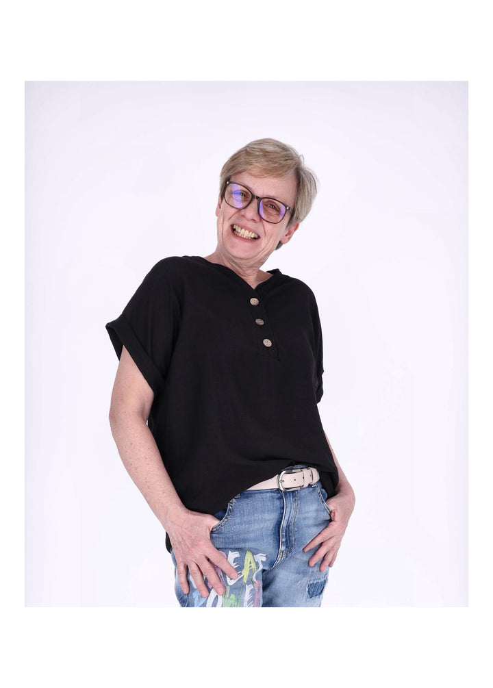Splash of Color Damen T-Shirt V-Ausschnitt