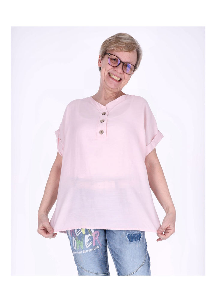 Splash of Color Damen T-Shirt V-Ausschnitt