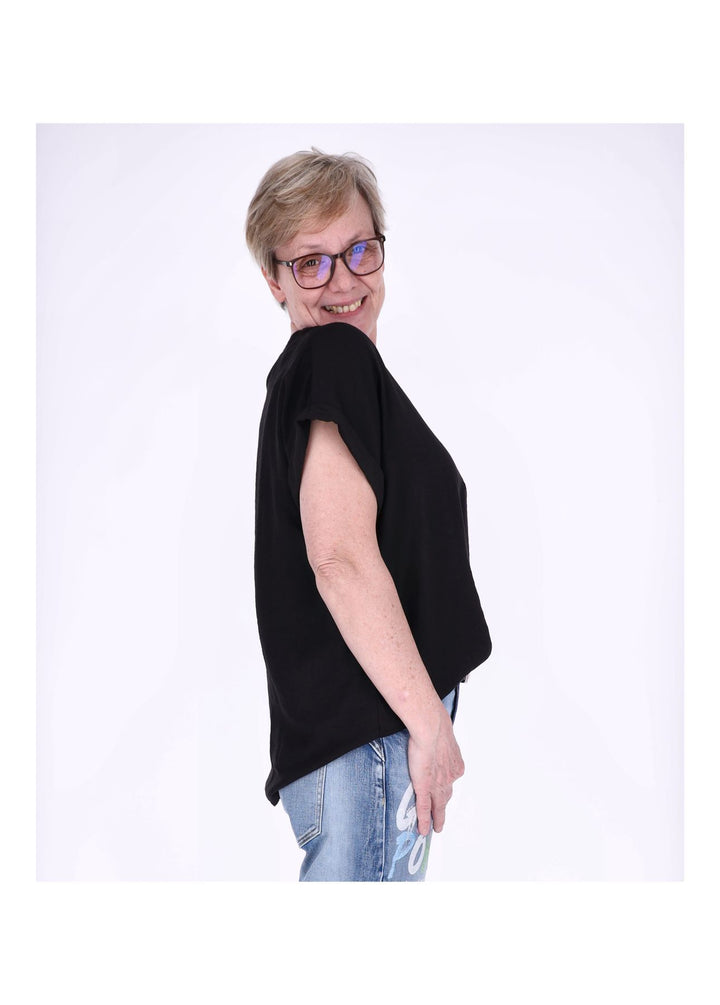 Splash of Color Damen T-Shirt V-Ausschnitt