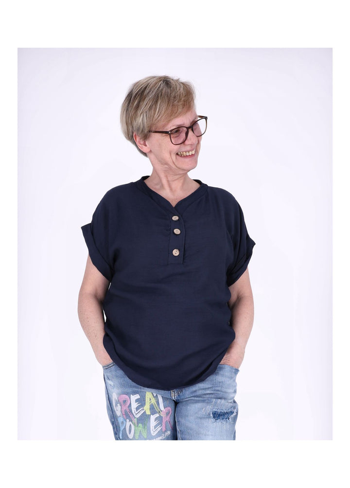 Splash of Color Damen T-Shirt V-Ausschnitt