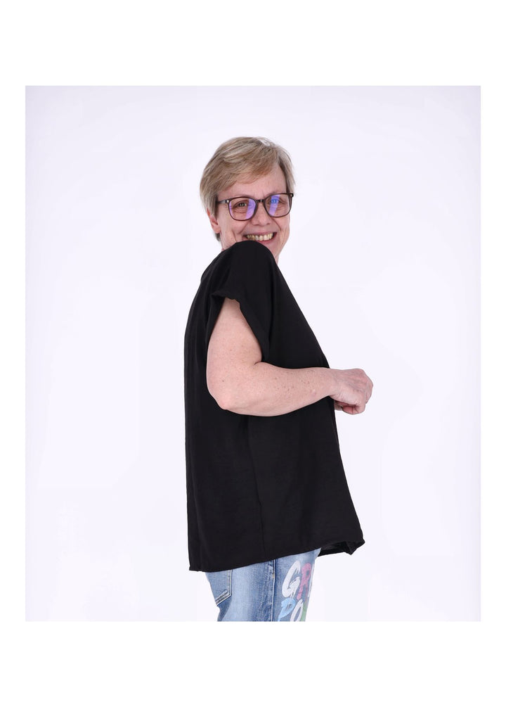 Splash of Color Damen T-Shirt V-Ausschnitt