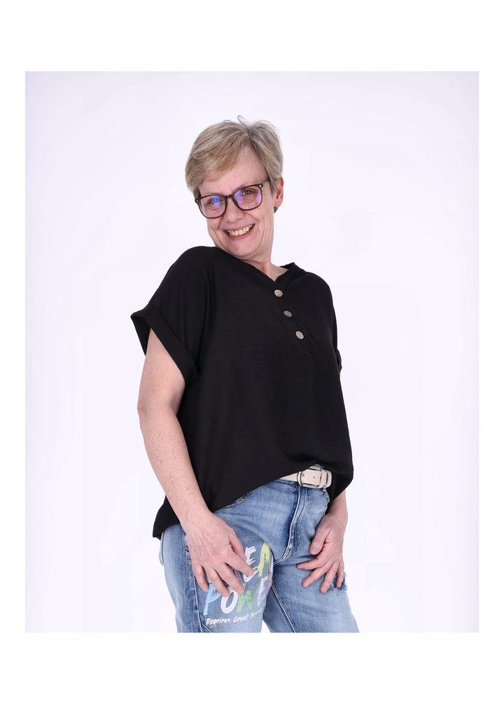 Splash of Color Damen T-Shirt V-Ausschnitt