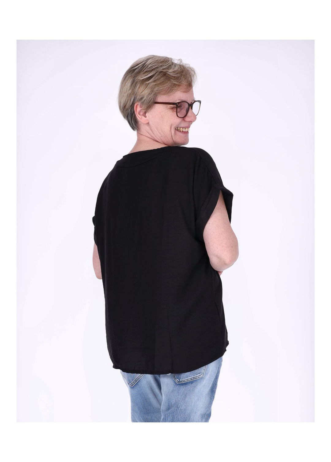 Splash of Color Damen T-Shirt V-Ausschnitt