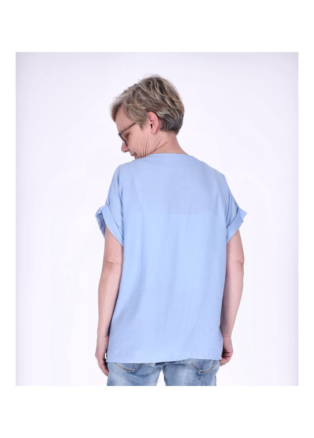Splash of Color Damen T-Shirt V-Ausschnitt