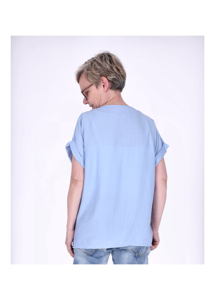 Splash of Color Damen T-Shirt V-Ausschnitt