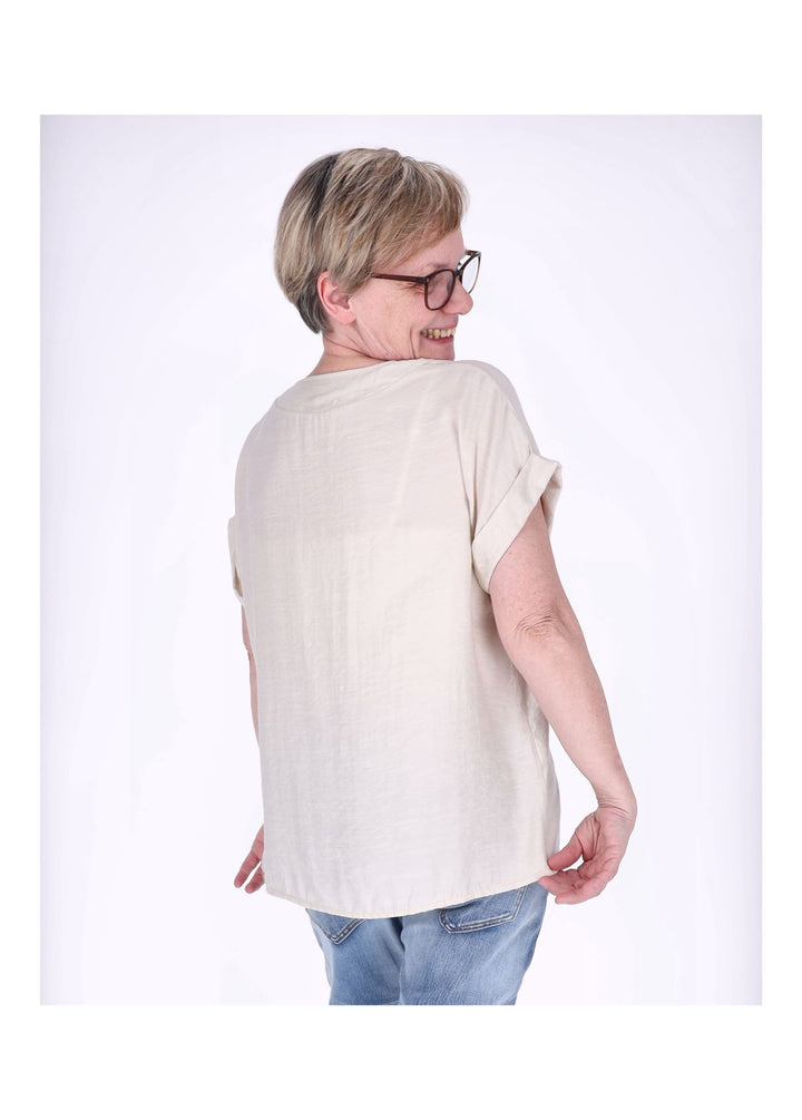 Splash of Color Damen T-Shirt V-Ausschnitt