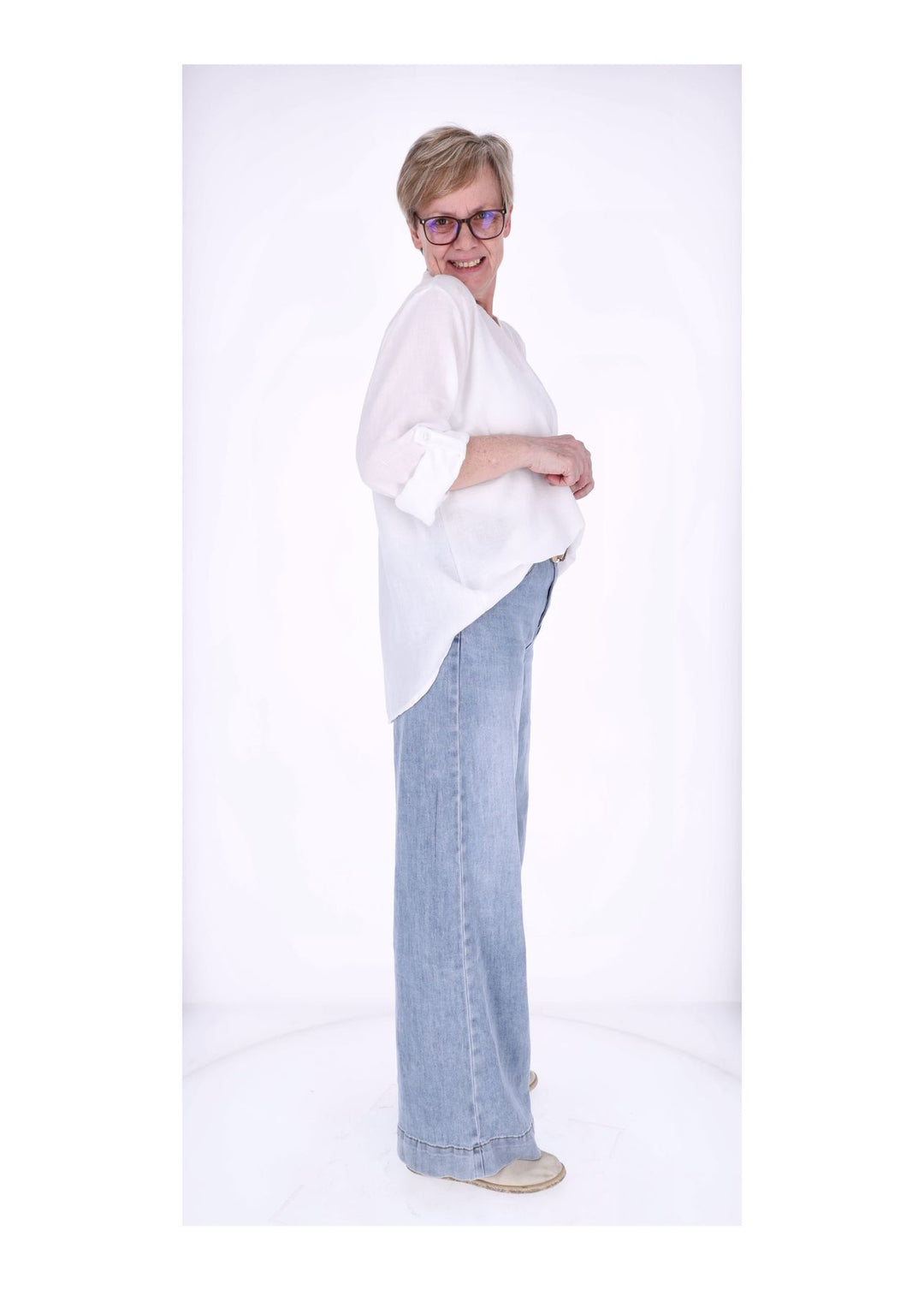 Splash of Color Blusenshirt Damen