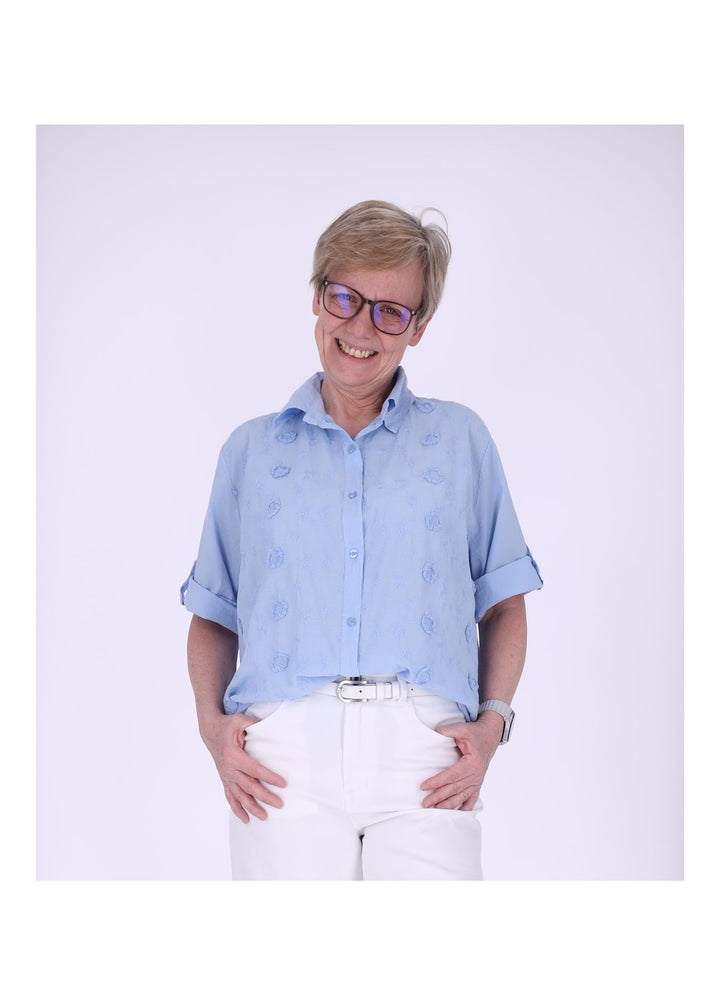 Splash of Color Blusenshirt Damen