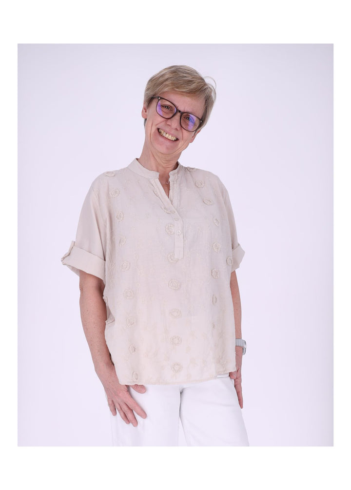 Splash of Color Blusenshirt Damen