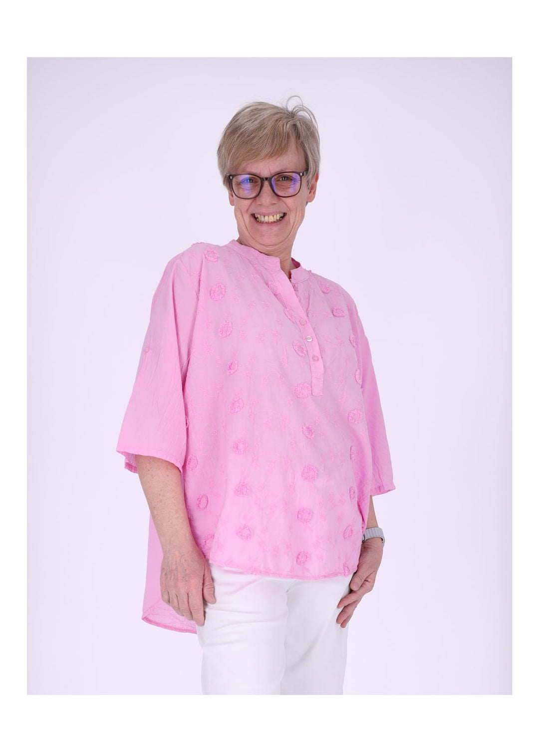 Splash of Color Blusenshirt Damen