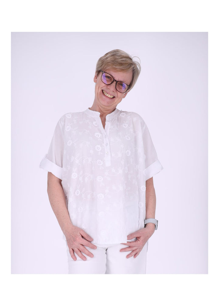 Splash of Color Blusenshirt Damen