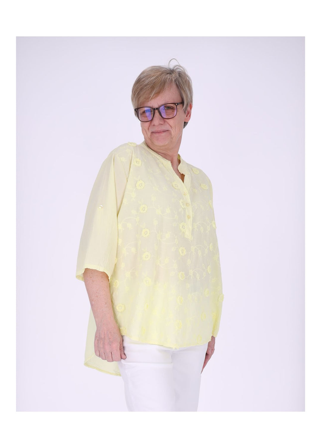 Splash of Color Blusenshirt Damen