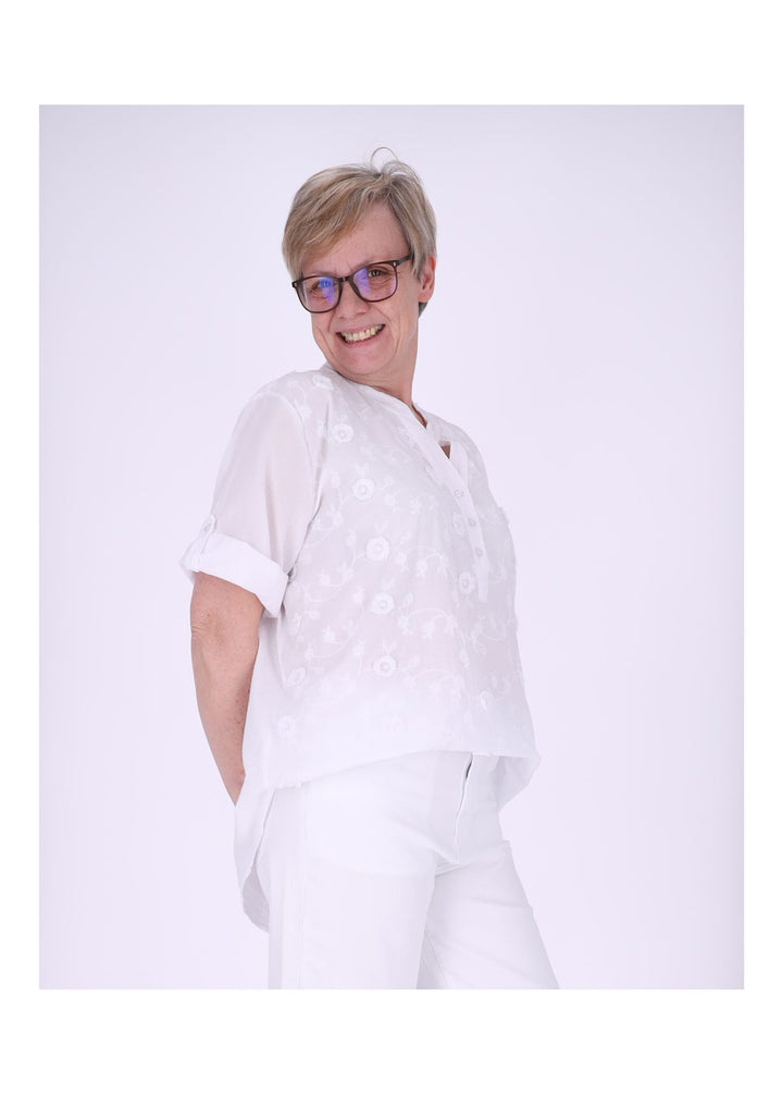 Splash of Color Blusenshirt Damen
