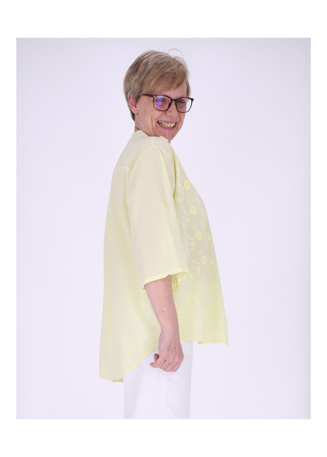 Splash of Color Blusenshirt Damen