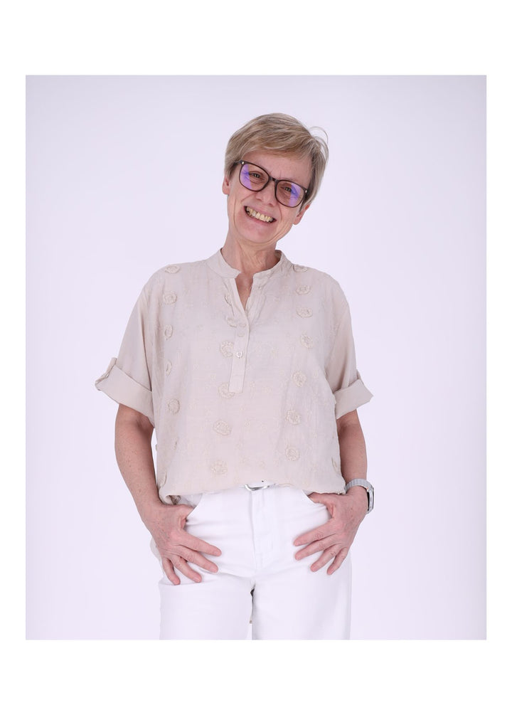 Splash of Color Blusenshirt Damen