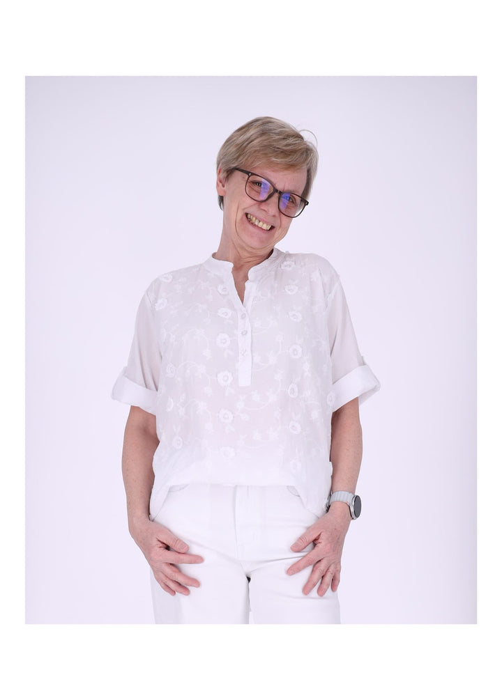 Splash of Color Blusenshirt Damen