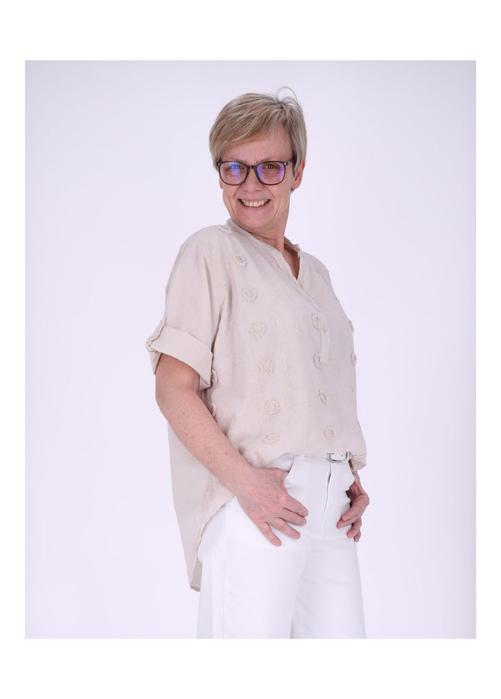 Splash of Color Blusenshirt Damen