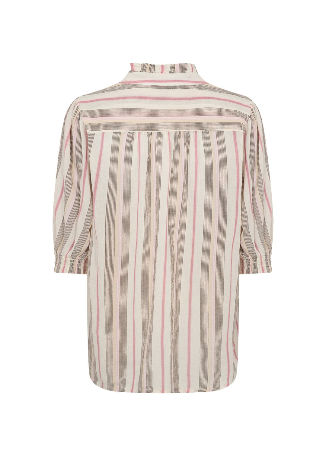 Soyaconcept Bluse Damen Halbarm Rüschen