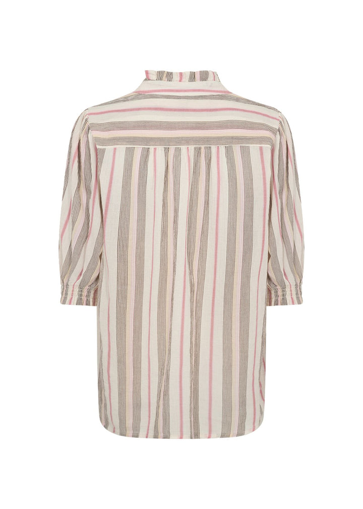 Soyaconcept Bluse Damen Halbarm Rüschen