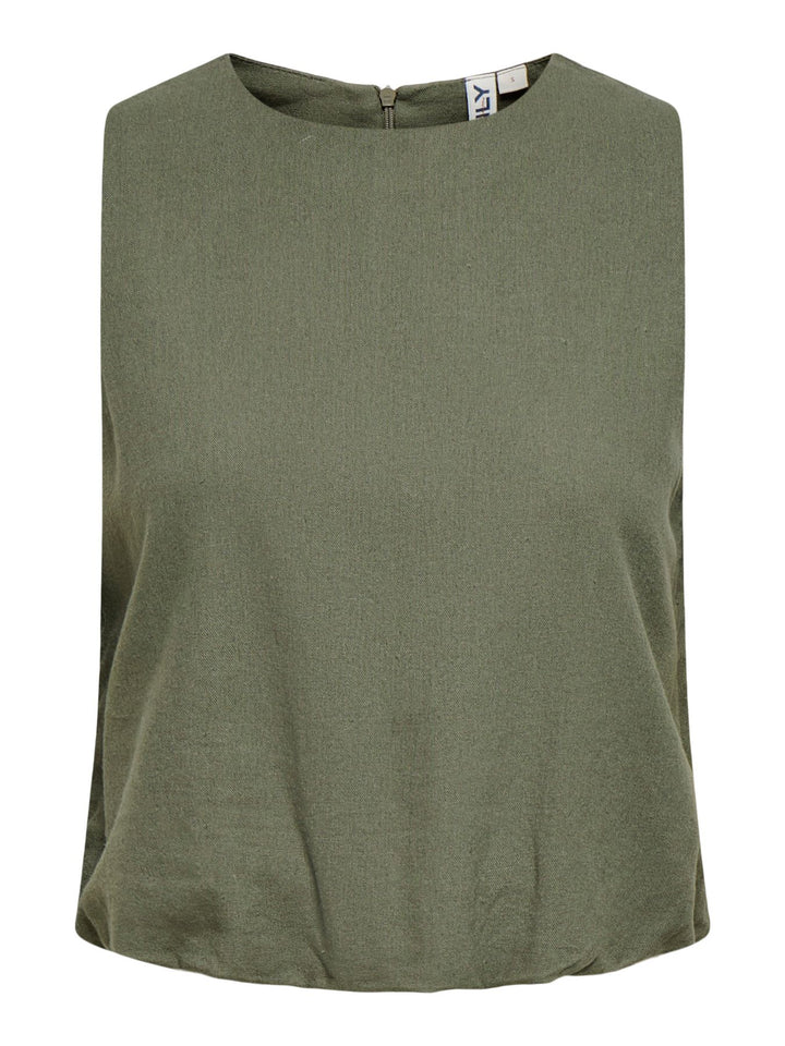 ONLY Leinen Ballonärmel Top