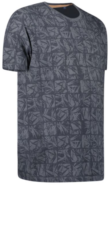 Ray T-Shirt Herren Palmen-Allover