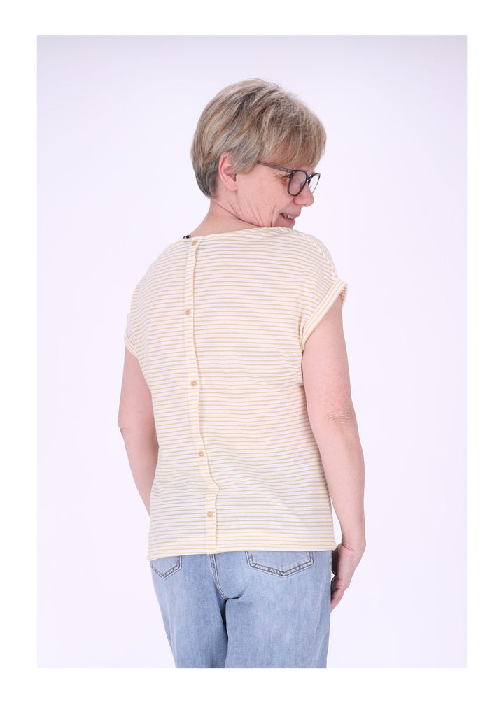 New View Damen T-Shirt Streifen Anker