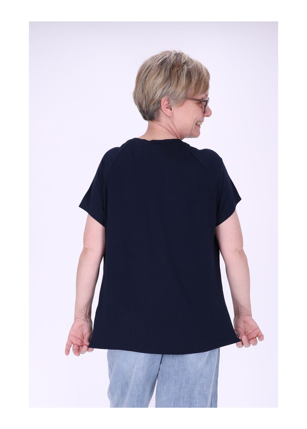 New View T-Shirt Damen Raglan