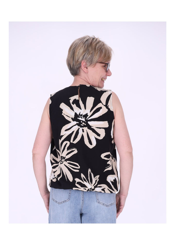 TARA M Tunicashirt Damen V-Ausschnitt