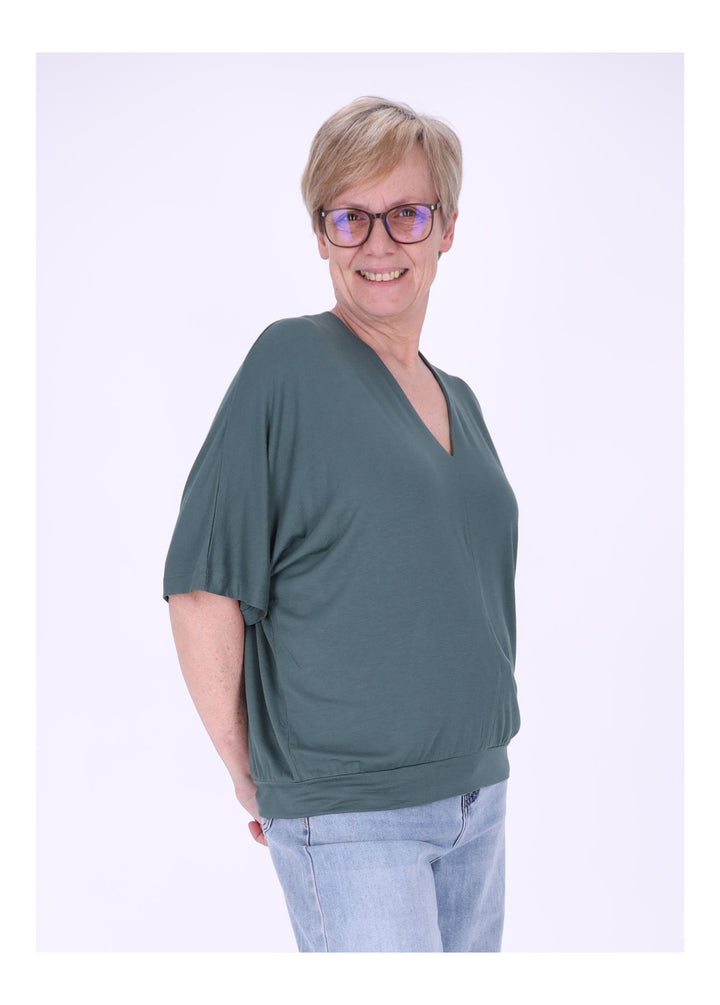 TARA M T-Shirt Damen Blousonform
