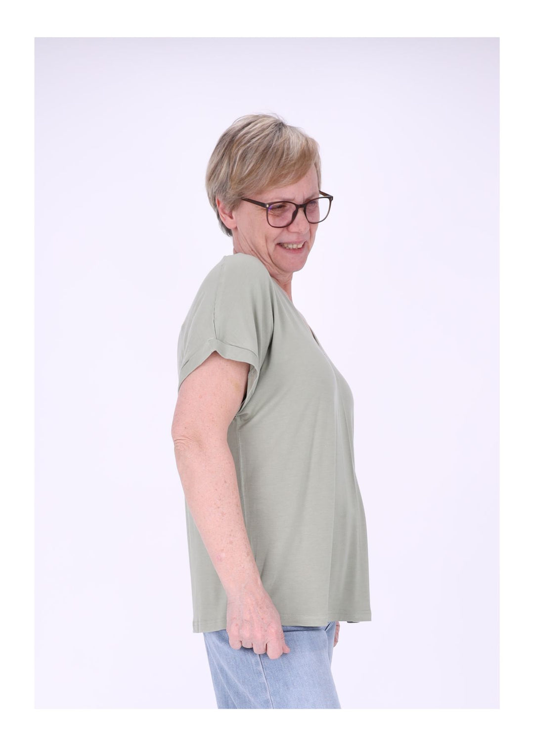 New View Tunikashirt Damen Viskose