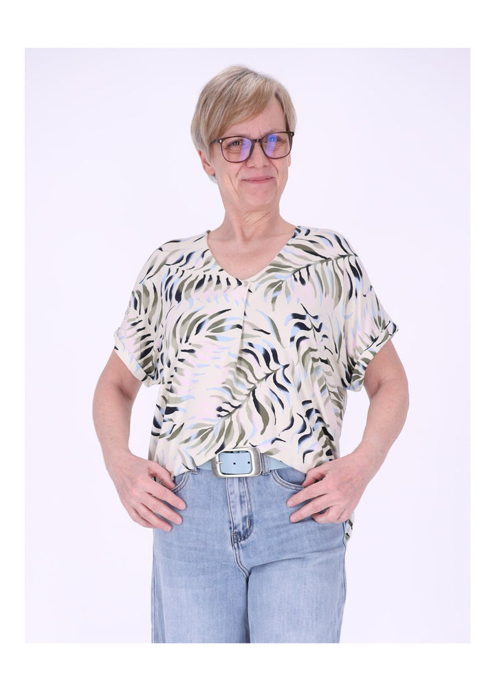 New View Tunikashirt Damen Viskose