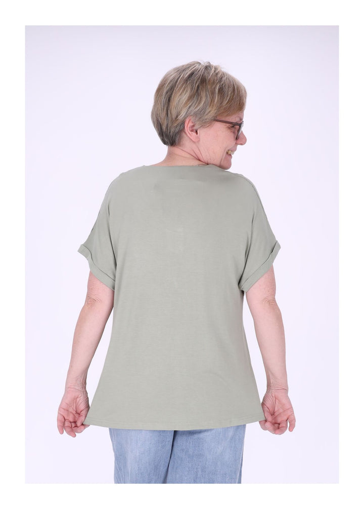 New View Tunikashirt Damen Viskose