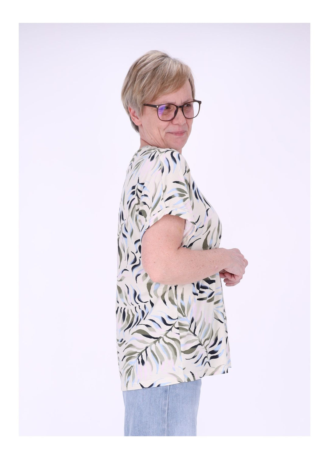 New View Tunikashirt Damen Viskose