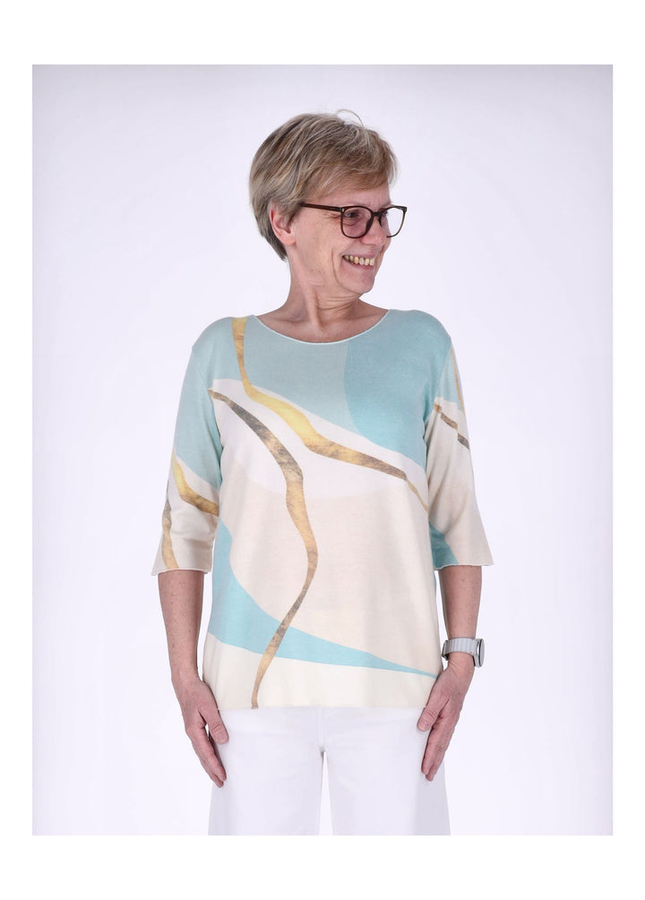 Splash of Color Damen T-Shirt Halbarm