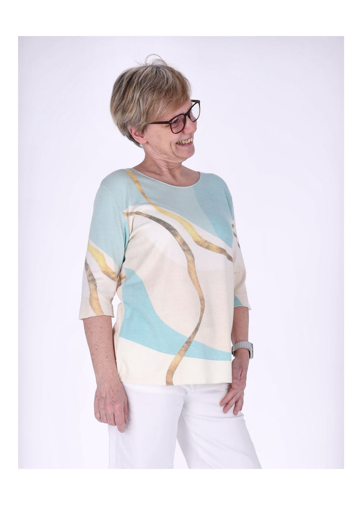 Splash of Color Damen T-Shirt Halbarm