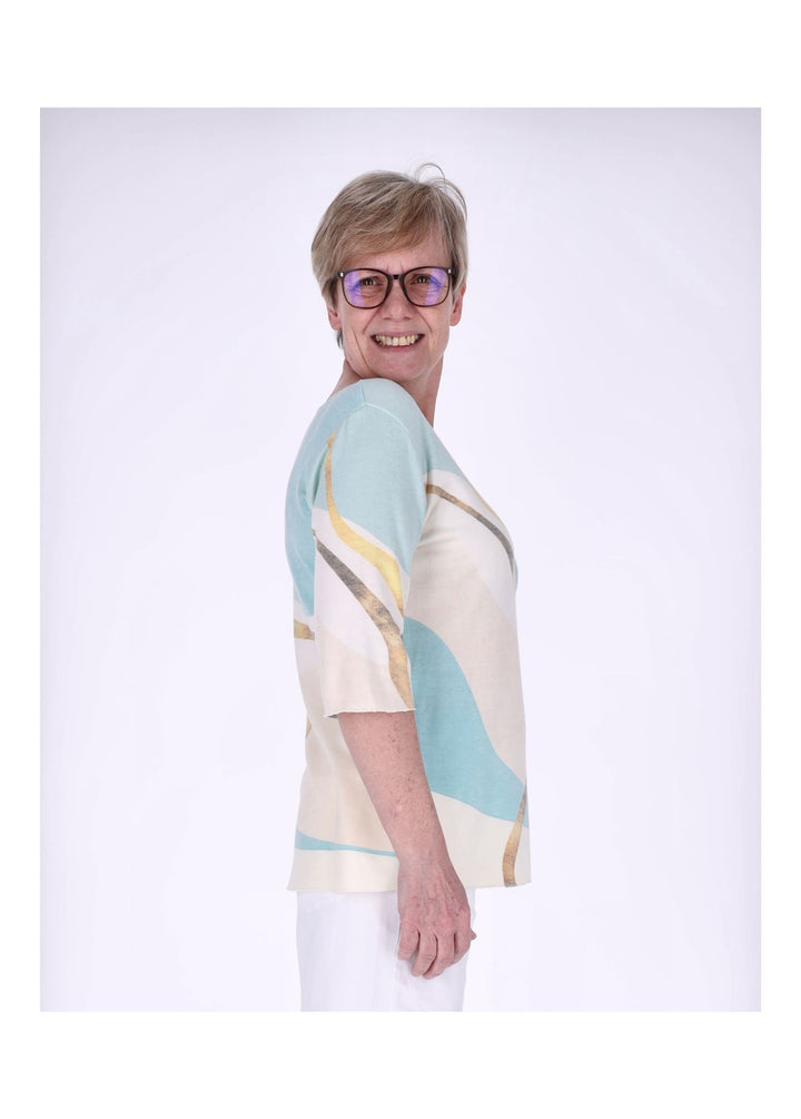 Splash of Color Damen T-Shirt Halbarm